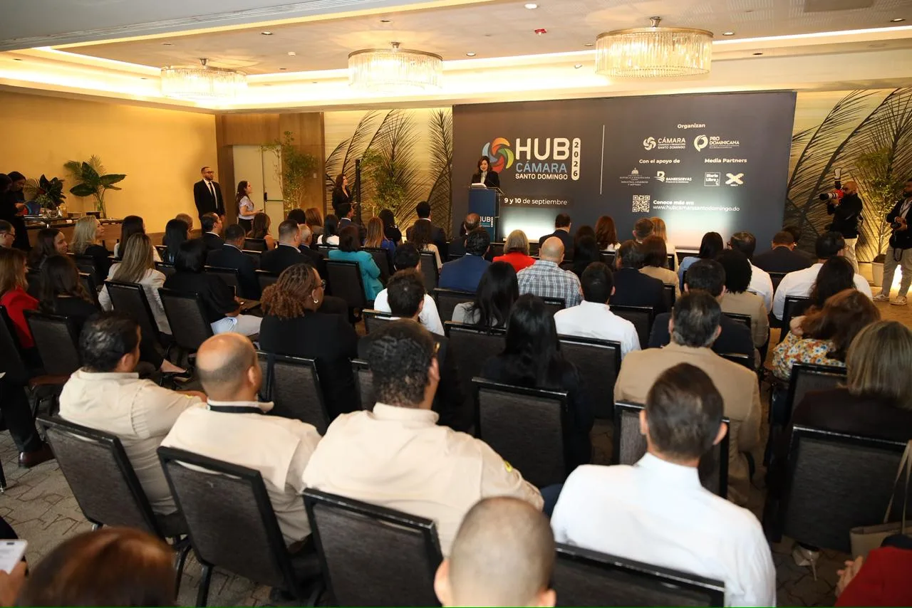 Acto de lanzamiento HUB Cámara Santo Domingo 2026